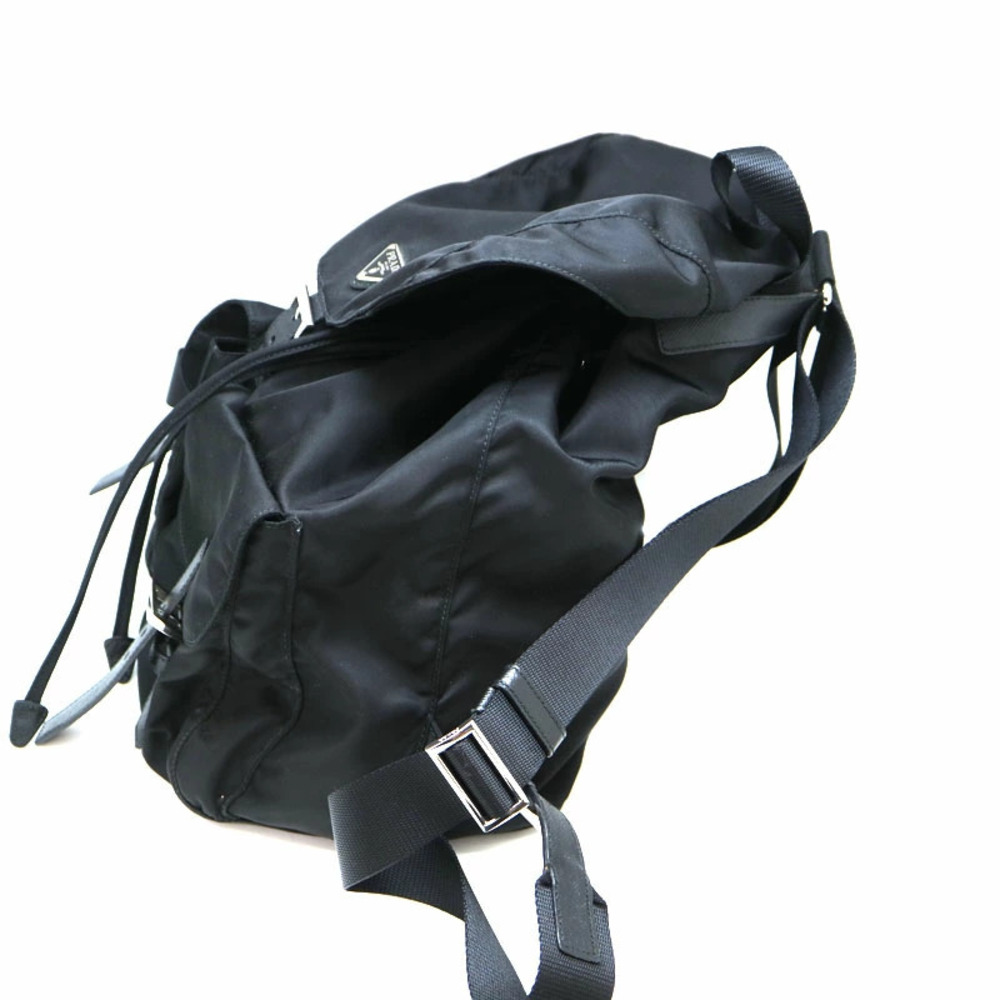 PRADA Backpack Rucksack Daypack Rucksack Black Bag - Picture 5 of 6